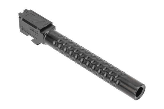 Zev Technologies Glock 34 optimized match threaded barrel gen 5 features a black DLC finish
